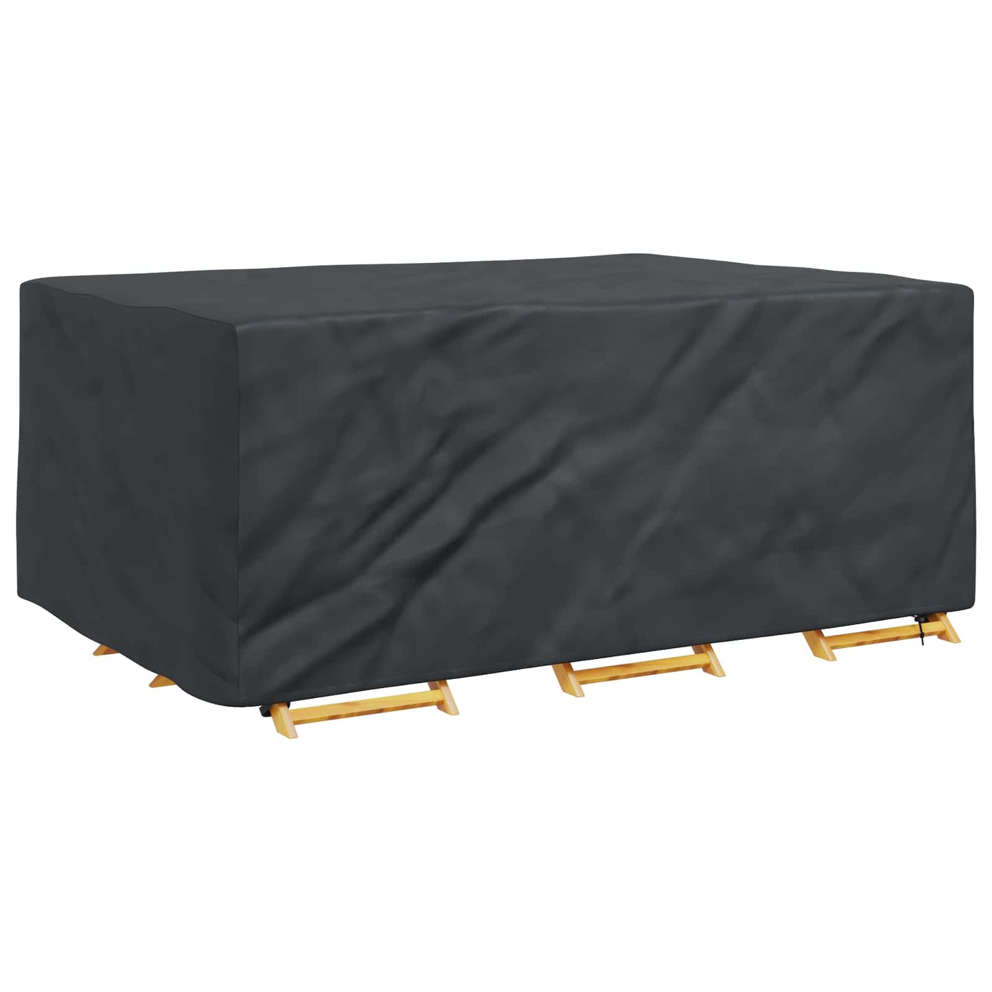 Møbelbetræk Ensfarvet Sort 220 x 150 x 85 cm 210D