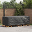 Møbelbetræk Ensfarvet Sort 229 x 113 x 73 cm 210D