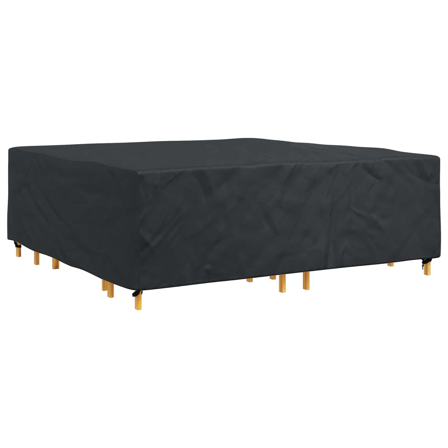 Møbelbetræk Ensfarvet Sort 235 x 235 x 70 cm 210D