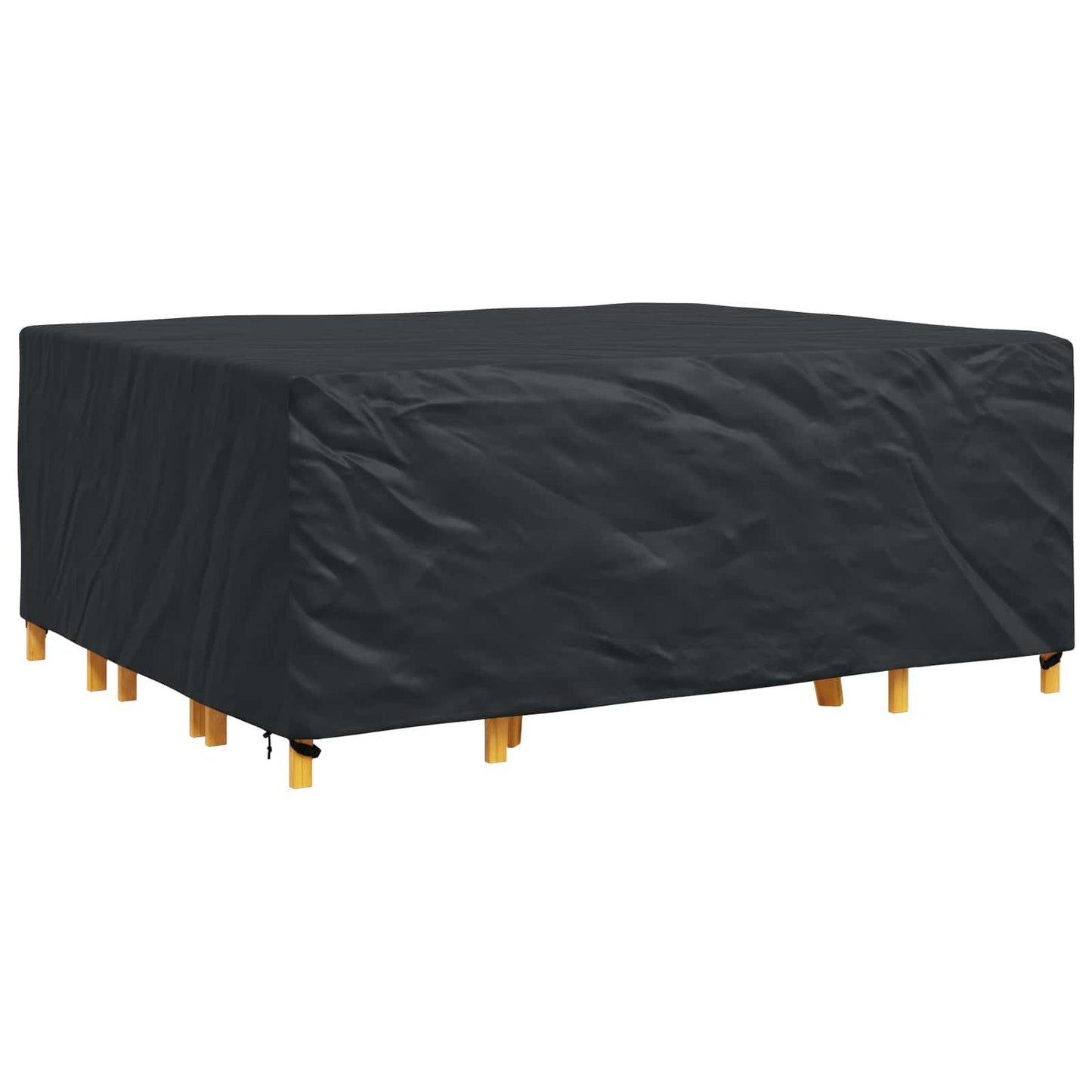 Møbelbetræk Ensfarvet Sort 250 x 210 x 70 cm 210D