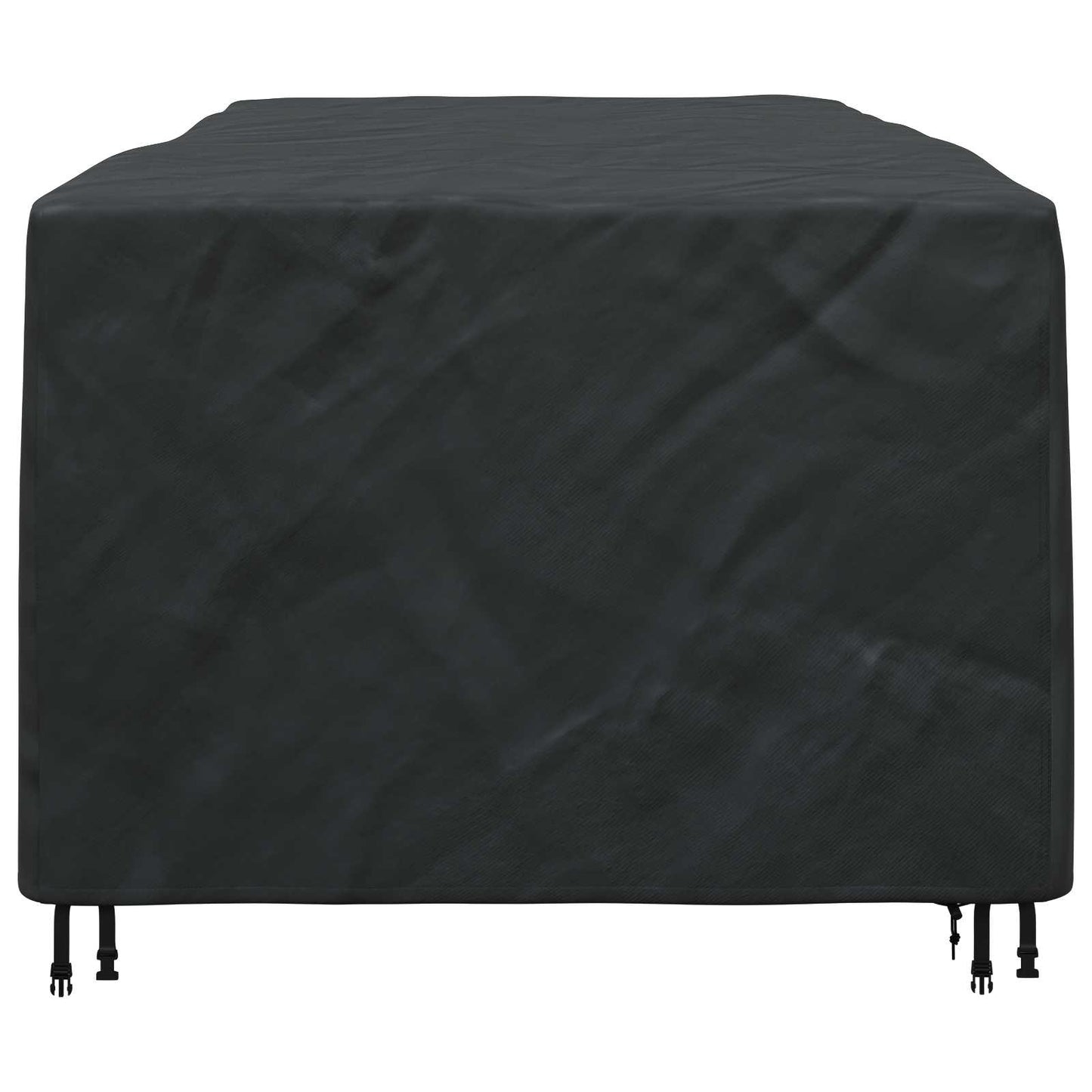 Møbelbetræk Ensfarvet Sort 300 x 140 x 90 cm 210D