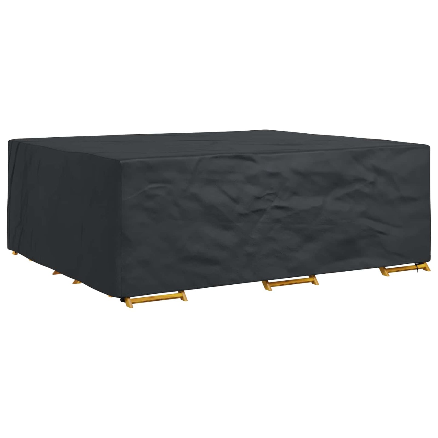 Møbelbetræk Ensfarvet Sort 300 x 250 x 70 cm 420D