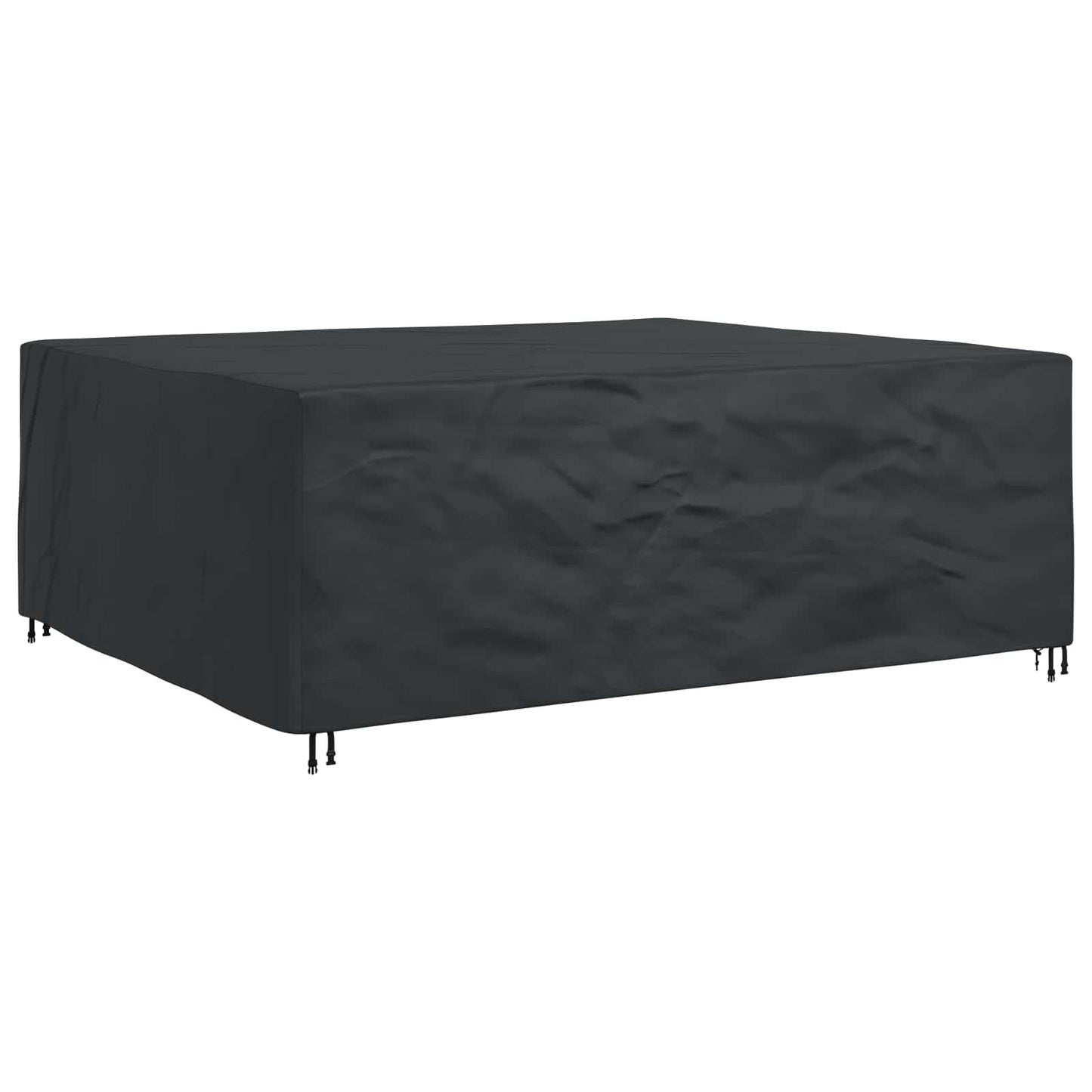 Møbelbetræk Ensfarvet Sort 300 x 250 x 70 cm 600D