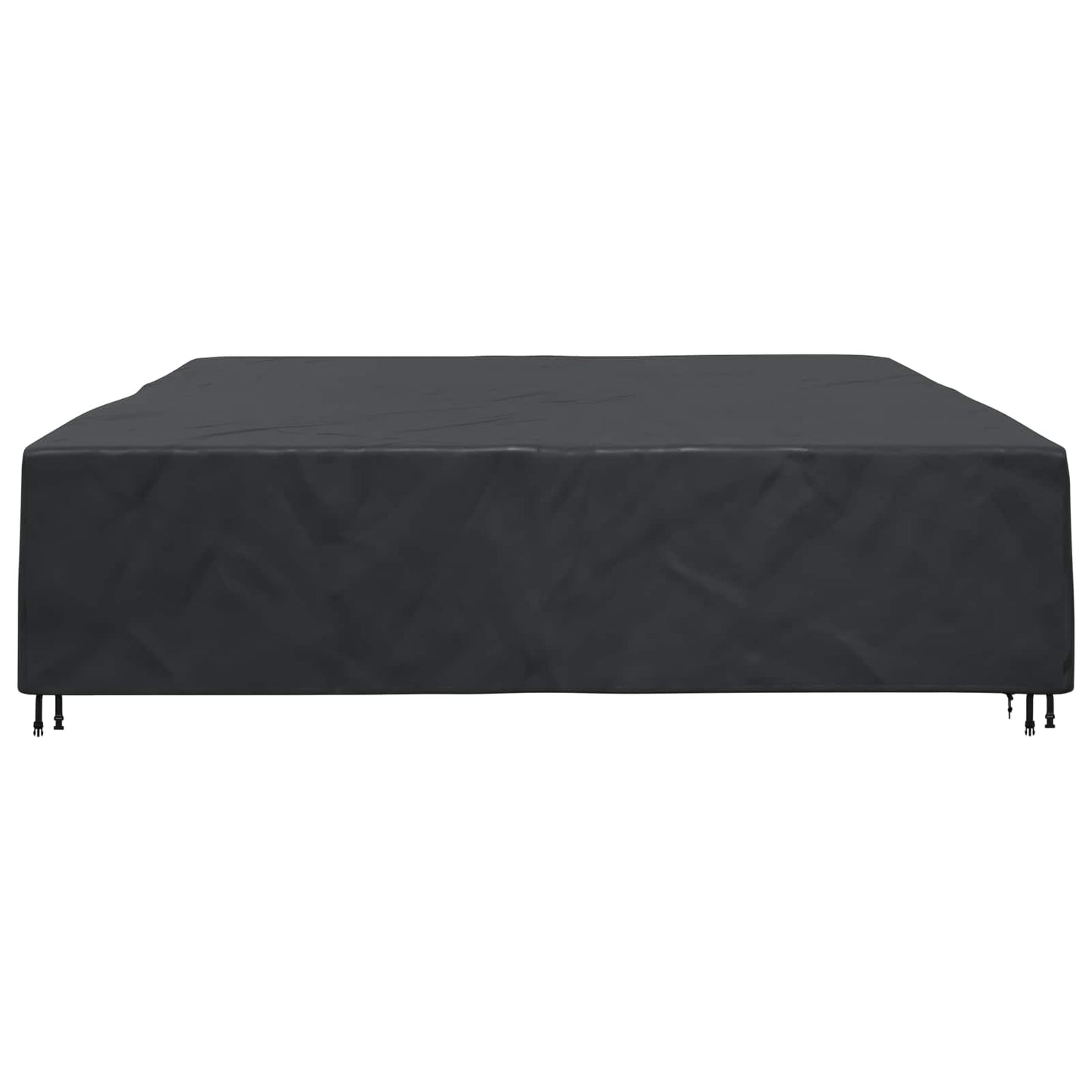 Møbelbetræk Ensfarvet Sort 350 x 260 x 90 cm 210D