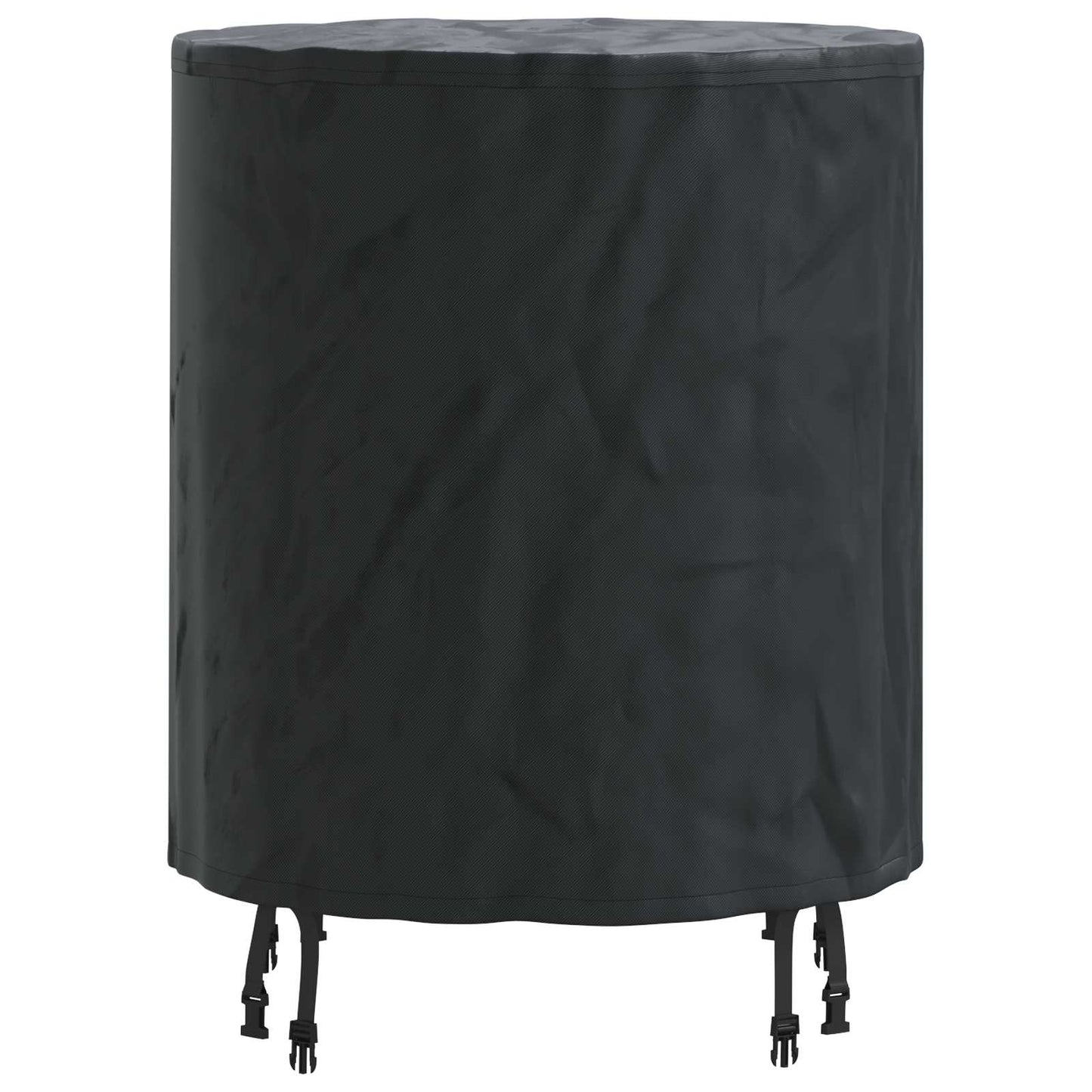 Borddække Ensfarvet Sort 62 x 62 x 70 cm Stof