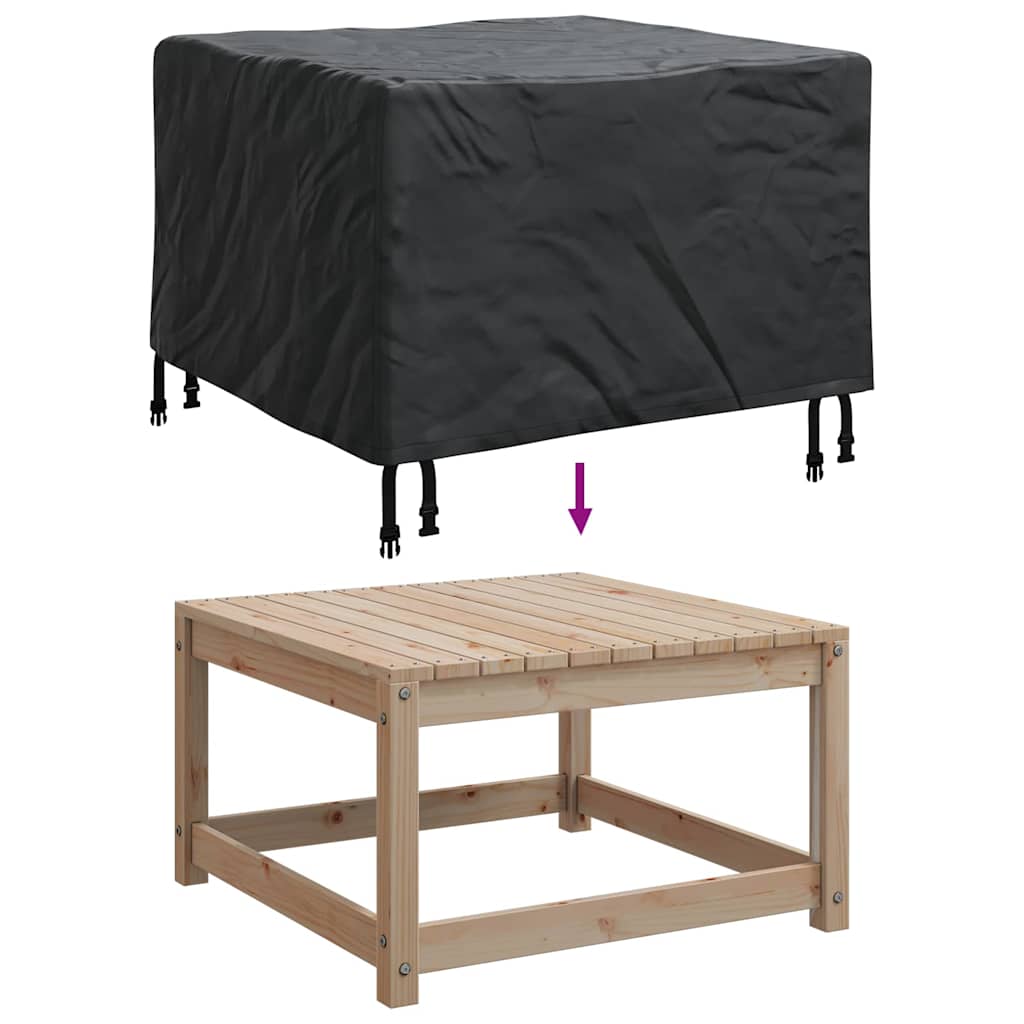 Møbelbetræk Sort 82 x 82 x 50 cm 210D Oxford Stof