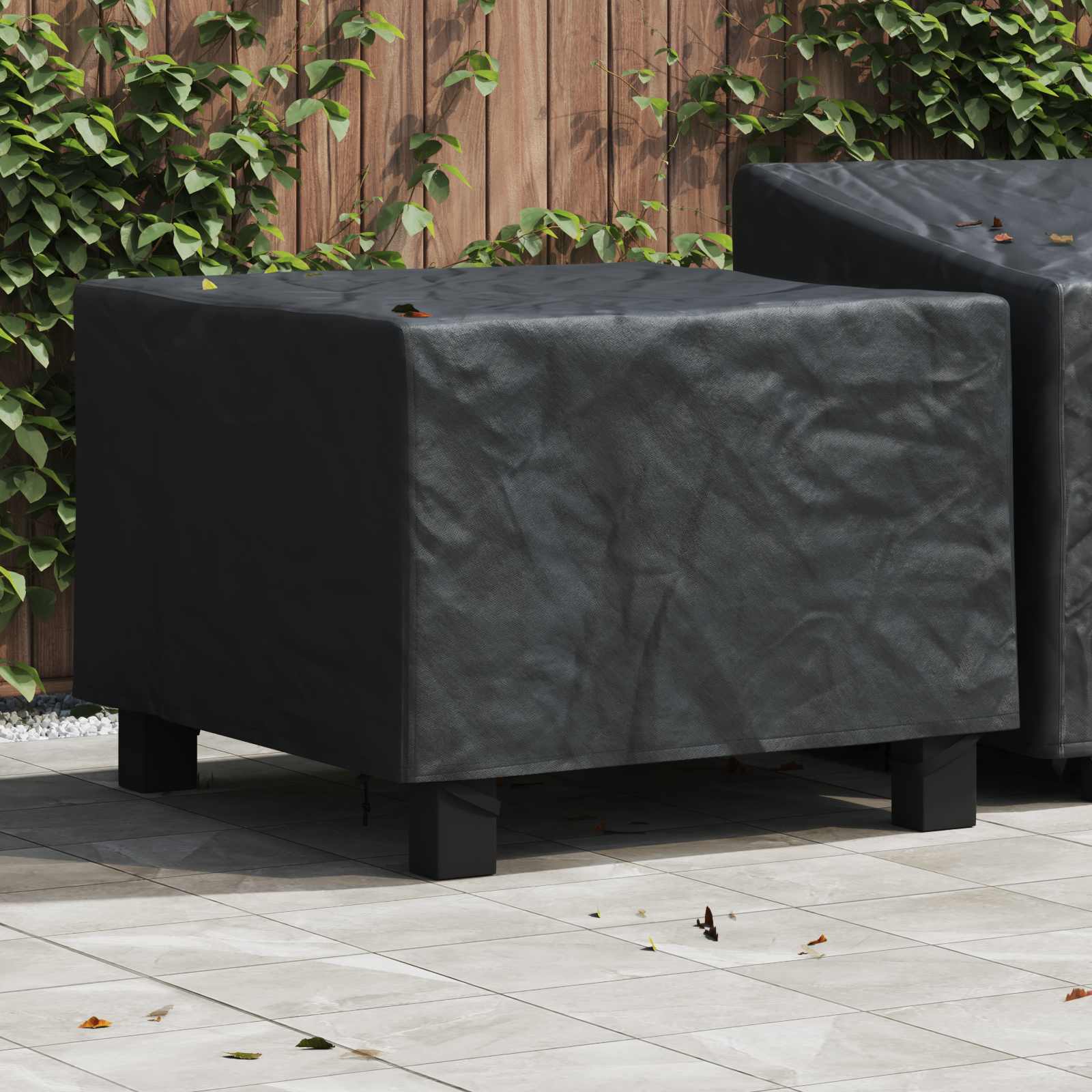 Møbelbetræk Sort 99 x 99 x 60 cm 210D Oxford Stof billede
