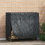 Brændestabelafdækning Sort 61 x 122 x 106 cm 210D Oxford Stof
