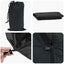 Brændestabelafdækning Sort 61 x 122 x 106 cm 600D Oxford Stof
