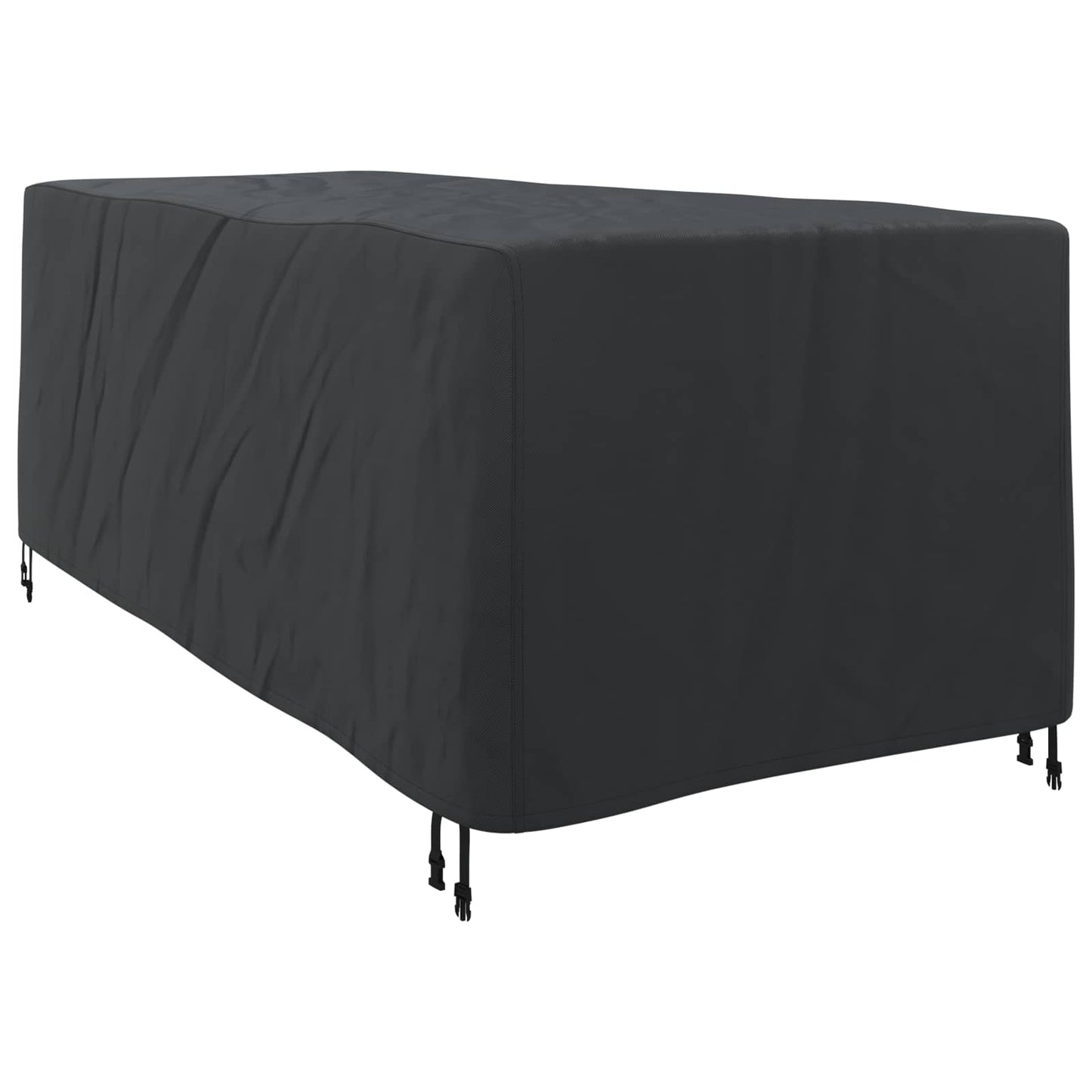 Liggestolsbetræk Ensfarvet Sort 205 x 100 x 70 cm Stof