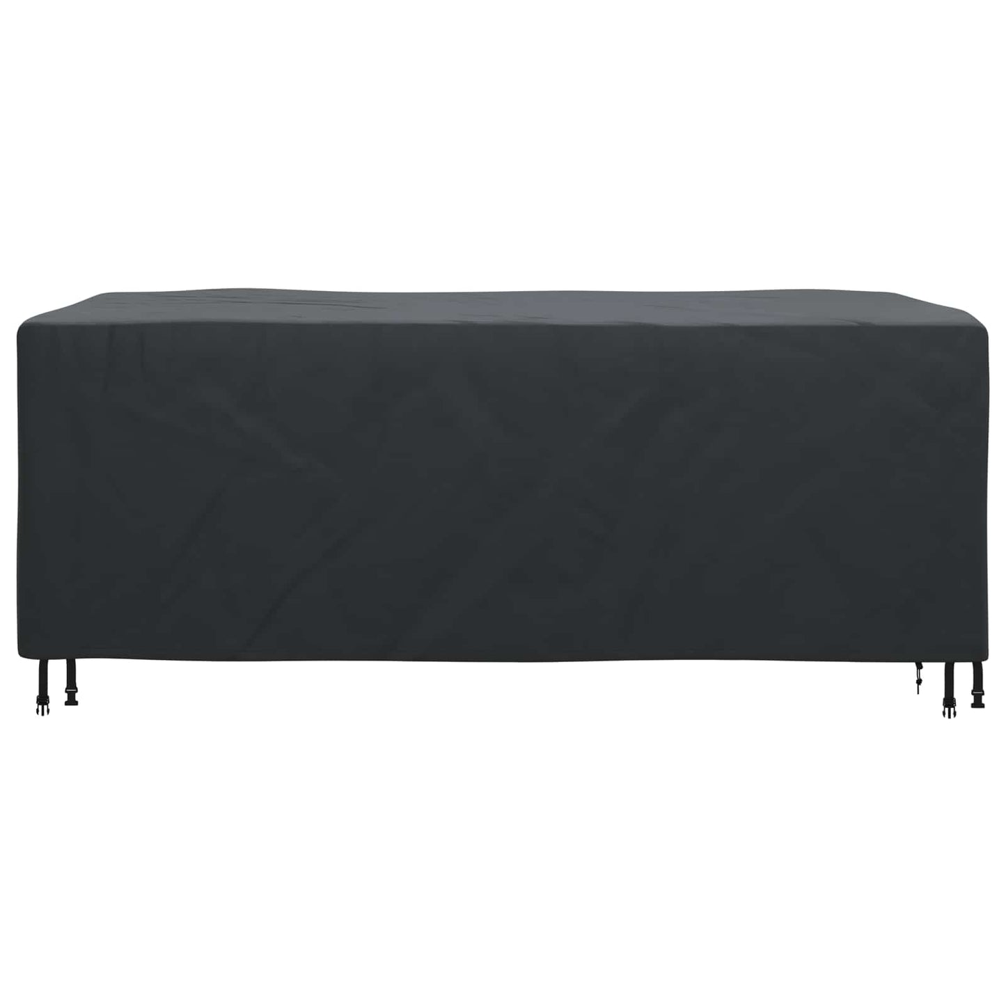 Liggestolsbetræk Ensfarvet Sort 205 x 100 x 70 cm Stof