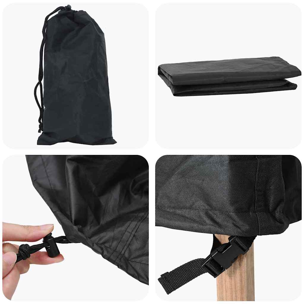 Overtræk til udendørs gynge 135 x 100 x 165 cm 420D Oxford Stof