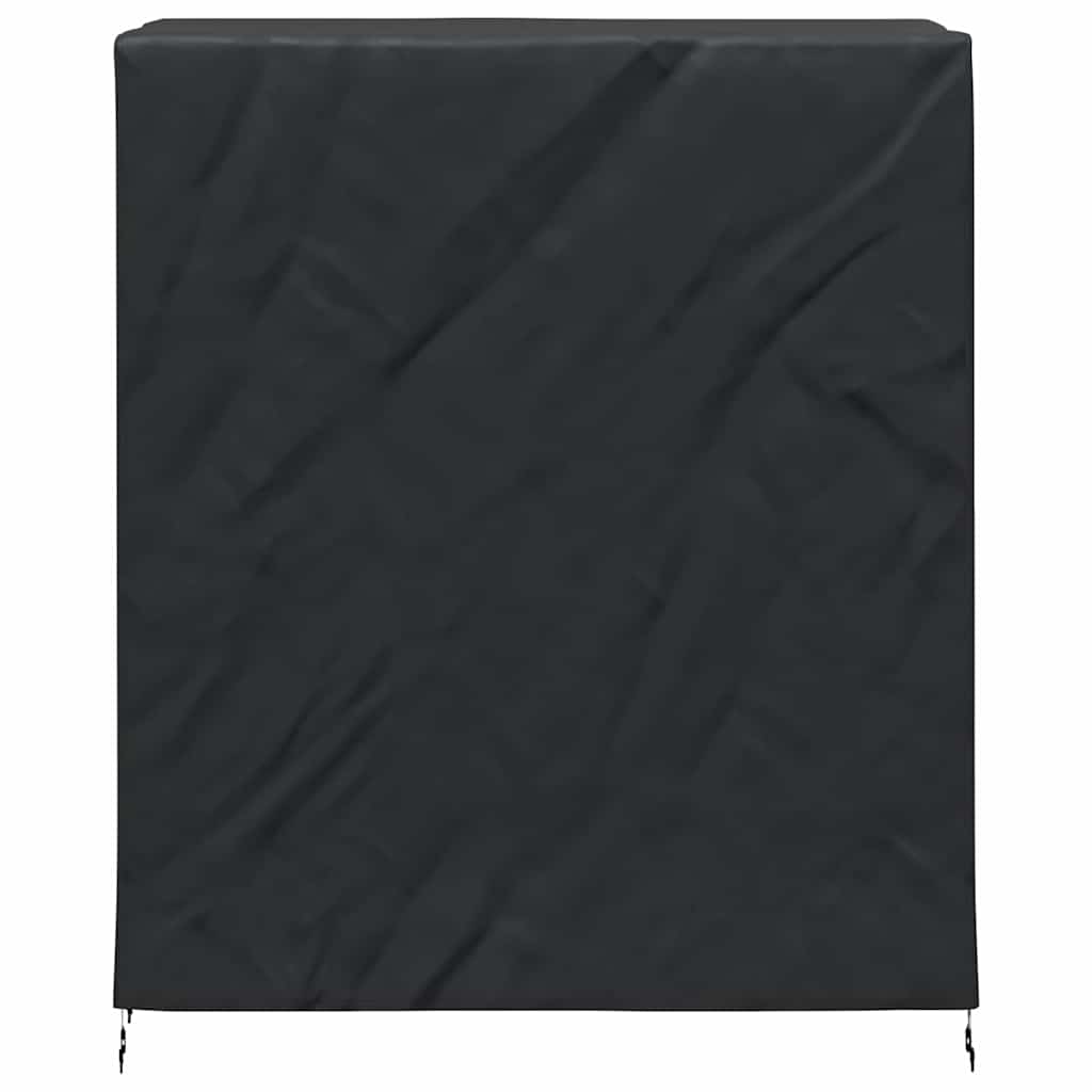 Pingpong borddække Ensfarvet Sort 165 x 70 x 185 cm Stof