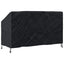 Havebænkkappe Sort 165 x 70 x 65 / 94 cm 420D Oxford Stof