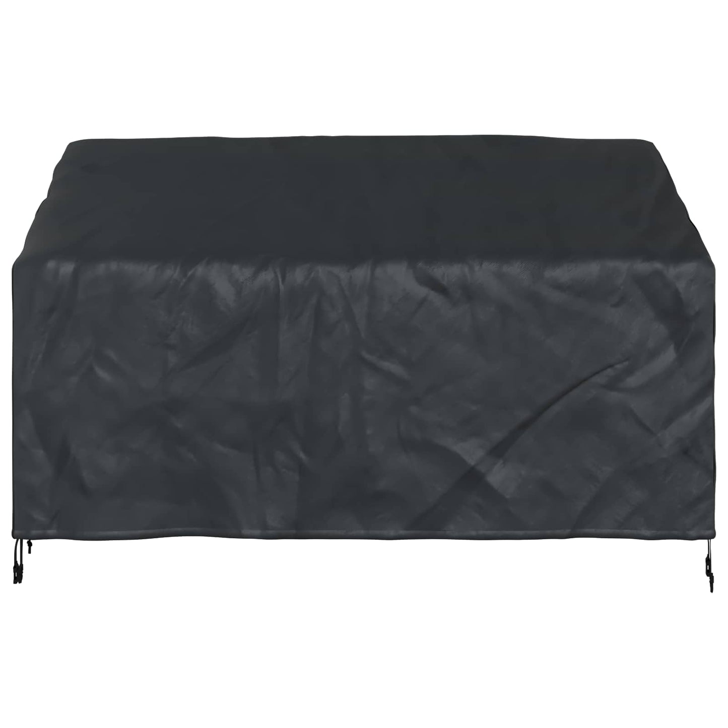 Havebænkkappe Sort 165 x 70 x 65 / 94 cm 420D Oxford Stof