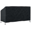 Havebænkkappe Sort 205 x 85 x 65 / 94 cm 210D Oxford Stof