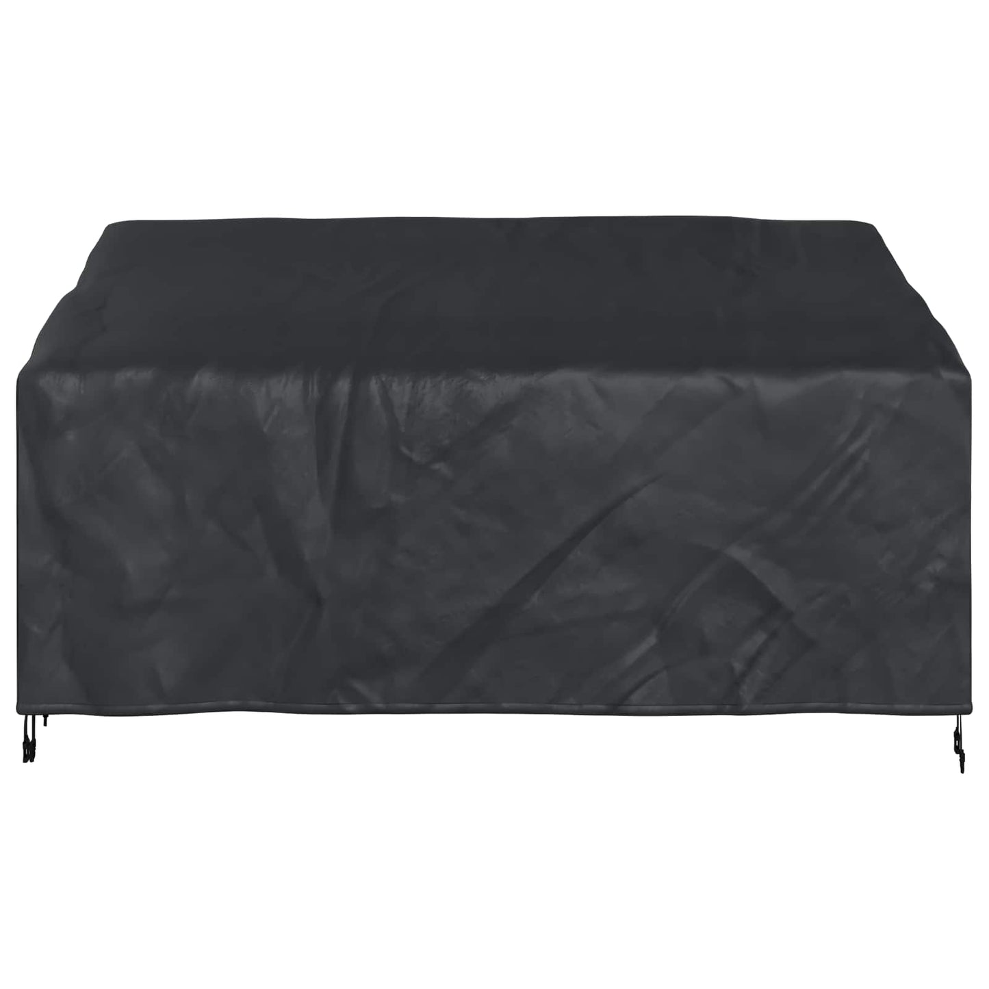 Havebænkkappe Sort 205 x 85 x 65 / 94 cm 210D Oxford Stof