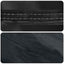 Udendørs møbelovertræk Sort 195 x 76 x 82 cm 420D Oxford stof