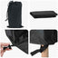 Udendørs møbelovertræk Sort 195 x 76 x 82 cm 600D Oxford Stof