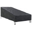 Udendørs møbelovertræk Sort 203 x 81 x 63 cm 210D Oxford Stof
