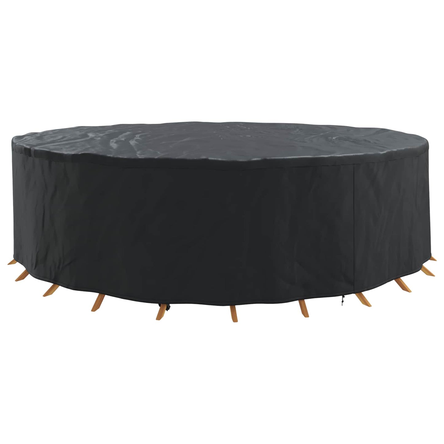 Møbelbetræk Sort 320 x 320 x 85 cm 210D Oxford Stof