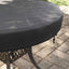 Udendørs Borddække Sort 82 x 82 x 10 cm 210D Oxford Stof