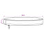 Udendørs Borddække Sort 82 x 82 x 10 cm 210D Oxford Stof