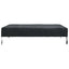 Borddække Ensfarvet Sort 92 x 92 x 15 cm Stof
