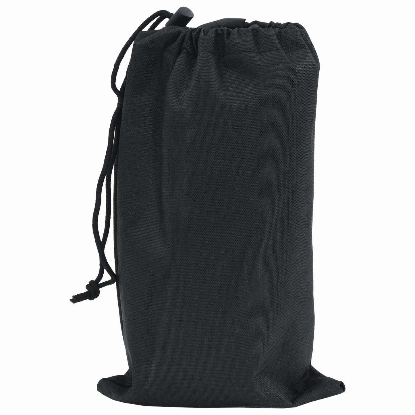Borddække Ensfarvet Sort 122 x 72 x 15 cm Stof