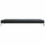 Borddække Ensfarvet Sort 202 x 102 x 15 cm Stof