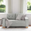 Tosæders sofa Skygrå 160 cm Stof