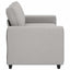 2-personers sofa 180x77x82 cm stof skygrå