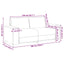 2-personers sofa 180x77x82 cm stof skygrå