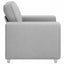 Sofa Stol Skygrå 100 cm Stof