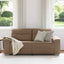 2-personers sofa cappuccino 180x81x84 cm kunstlæder