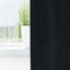 Mørklægningsgardiner 2 stk. Sort 140 x 140 cm Fløjl