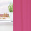 Mørklægningsgardiner med ringe 2 stk. Lys Pink 225 x 140 cm