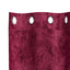 Velour Gardiner 2 stk. Vinrød 245 x 140 cm Fløjl