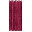 Velour Gardiner 2 stk. Vinrød 245 x 140 cm Fløjl