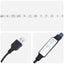 sengeborde med LED-lys 38x34x65 cm sonoma-eg