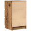sengeborde med 3 skuffer 2 stk. 39x35x65 cm gammelt træ-look