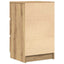 sengeborde med 3 skuffer 2 stk. 39x35x65 cm kunsteg