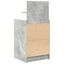 sengeborde med 2 skuffer 2 stk. 38x34x80 cm betongrå