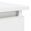 konsolbord med skuffer 85,5x38,5x74,5 cm hvid