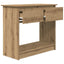 konsolbord med skuffer 85,5x38,5x74,5 cm kunsteg