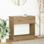 konsolbord med skuffer 85,5x38,5x74,5 cm kunsteg
