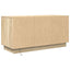 tv-bord med LED-lys 100x41x50 cm sonoma-eg
