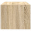 tv-bord 60x31x25,5 cm konstrueret træ sonoma-eg