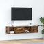 tv-skabe 2 stk. 60x31x25,5 cm konstrueret træ røget egetræ