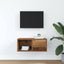 tv-bord 60x31x25,5 cm konstrueret træ antikt trælook